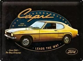 Fém tábla Ford - Capri - Leads the Way, (40 x 30 cm)