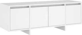 vidaXL fehér szerelt fa TV-szekrény 120 x 30 x 40,5 cm
