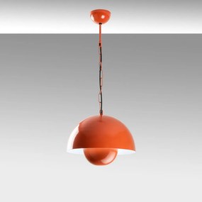 Kure 2676 narancssárga fém függőlámpa, Ø30 cm