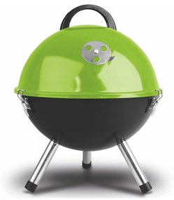 Fieldmann - Faszén asztali grill zöld/fekete