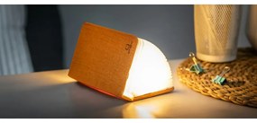 Narancssárga LED asztali lámpa textil búrával (magasság 2,5 cm) Booklight – Gingko