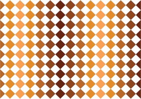 Fotótapéta Rombusz színátmenetes geometrikus minta barna-fehér 300x210 +ragasztó