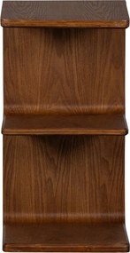 Tárolóasztal diófa dekorral 32x40 cm Frey – WOOOD