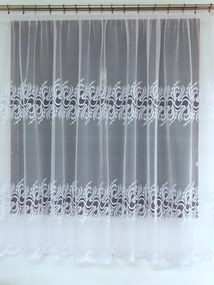 Mg Függöny jacquard 638/41 430X180cm Kész Szalaggal K