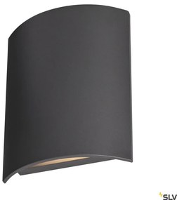 SLV 1002605 LED SAIL Modern Kültéri Fali Lámpa Antracit LED IP44