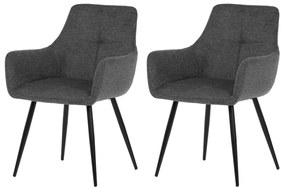 DCH-226 GREY2 étkezőszék szett, 2 db