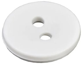 EMI fehér gomb 1,5 cm átmérővel