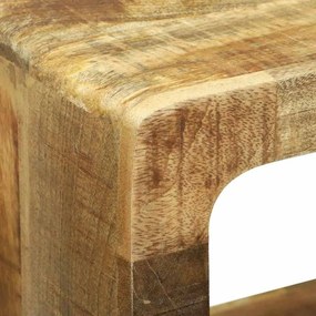 TV szekrény szett 3 pcs Barna 100 x 30 x 32 cm Tömör mangófa