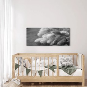 Kép - nyúlfarknyi fű az asztalon (120x50 cm)
