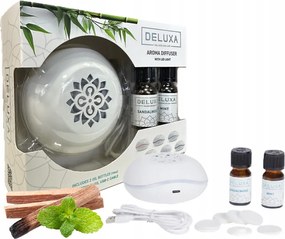 Aroma diffúzor Led világítással Deluxa Illóolaj szett
