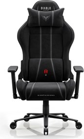 Szövet gamer szék fekete Diablo X-One 2.0 Burned Black King