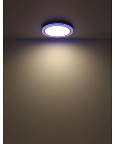 Globo 41372-24 - BOLLY LED RGBW mennyezeti lámpa, 20W, 230V, dimmelhető, DO