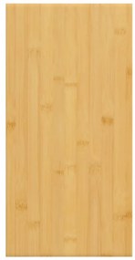 bambusz fali polc 40x20x1,5 cm
