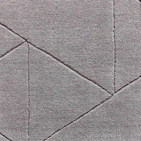 Kasbah szürke gyapjú szőnyeg, 150 x 230 cm - Think Rugs