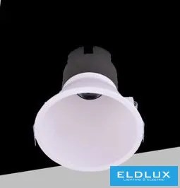 UNIVERSO Süllyesztett spot lámpa 5w 463lm 4000k RA90 24° IP20 Fehér D83x81.5mm kivágás:75mm