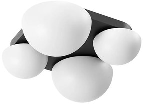 Redo 01-4333 - LED mennyezeti lámpatest LUMIEN 4xLED/26W/230V 2700/3000K CRI90 fekete