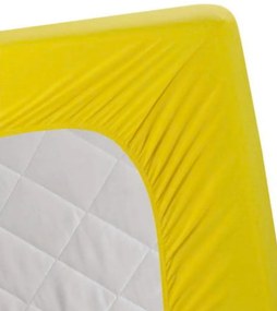 Ágynemű Jersey sárga TiaHome - 120x200cm