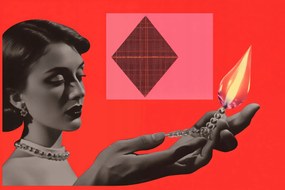 Poszter 45x30cm A valóság kiégése