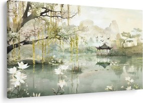 Kép - Kínai tó (90x60 cm)
