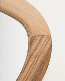 Fali tükör tömörfa kerettel 60x107 cm Selem – Kave Home