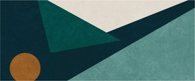 Kép - Kubista absztrakció (120x50 cm)
