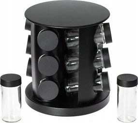 Funkcionális 12 Db-os Forgó Fűszertartó Szett Elitehoff 8103