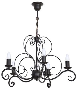 MAURO láncos csillár 5xE14/60W/230V