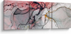 Az absztrakció képe (órával) (90x30 cm)