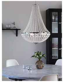 Gränsö ezüstszínű függőlámpa, ⌀ 40 cm - Markslöjd