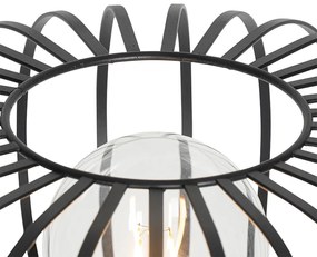 Design állólámpa fekete - Johanna