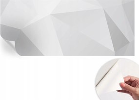 Modern öntapadós fali fotótapéta Szürke háromszögek 250x104 cm