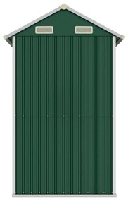 zöld horganyzott acél kerti fészer 192x152,5x237 cm