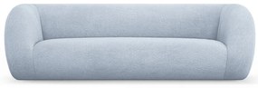 Világoskék buklé kanapé 230 cm Essen – Cosmopolitan Design