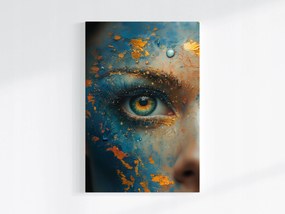 Canvas Vászonkép Színes Szem Pasztell Olajfestmény 80x120