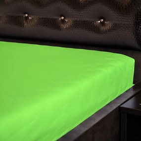 Jersey lepedő - zöld 21 Méretek: 70x170 cm