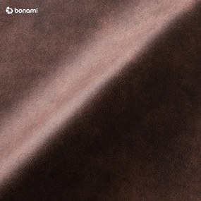 Barna bőrutánzat kanapé 224 cm Copenhagen – Scandic