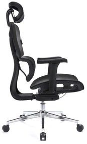 Professzionális irodai szék / forgószék / főnöki szék LVN System Control Pro fekete LV0656