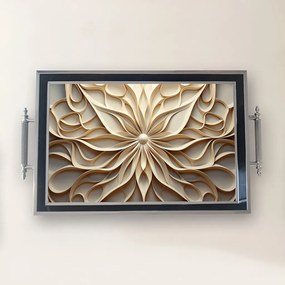 Üveg tálca, 38×24 cm – TPG9800