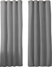 Panama Kész Függöny Szett 145x250 matt függöny j. szürke