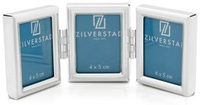 Ezüstszínű fém álló képkeret 13x5 cm Mini – Zilverstad