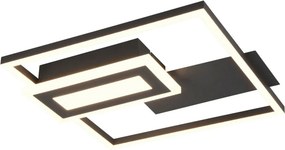 TRIO R67862132 SPIRO Modern LED Mennyezeti Lámpa Fekete LED IP20