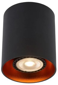 Lucide 22965/01/30 - Spotlámpa BIDO 1xGU10/50W/230V fekete