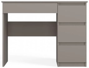 Mijas íróasztal jobb oldali tárolókkal, 98x76x51 cm, agyag színű