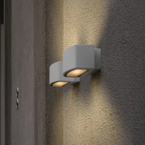 Ideal Lux - Kültéri fali lámpa ANDROMEDA 1xE27/60W/230V IP55 fehér