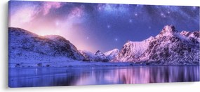 Kép - Sarkvidéki táj (120x50 cm)