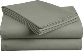 Mikroplüss lepedő BASIC szürkészöld 200x220 cm