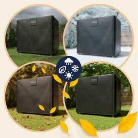 Deuba Hollywood hintára védőhuzat 175x125x160 cm - antracit