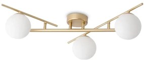 Ideal Lux Ideal Lux - LED Felületre szerelhető csillár ATLAS 3xG9/3W/230V arany ID311340