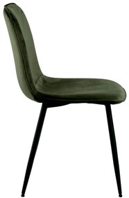 Design étkezőszék Damek olajzöld