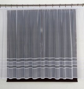 Mg Függöny M47 Fehér 410x160 készre szerelve K szalaggal